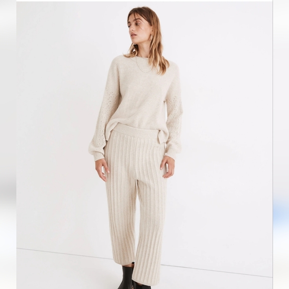 Madewell Pants - Madewell Mclean Sweater Pants Small🍃🍂🍁